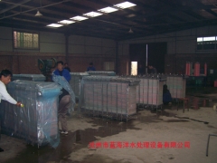 我公司為河南某化工廠生產的電滲析器